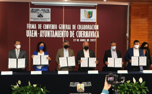 Estrechan vinculación UAEM y el Ayuntamiento de Cuernavaca