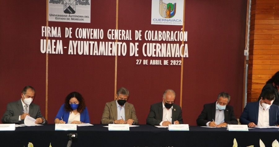 Estrechan vinculación UAEM y el Ayuntamiento de Cuernavaca ...