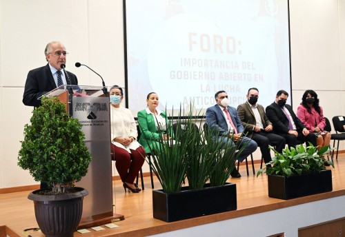 UAEM sede del foro Importancia del gobierno abierto en la lucha anticorrupción