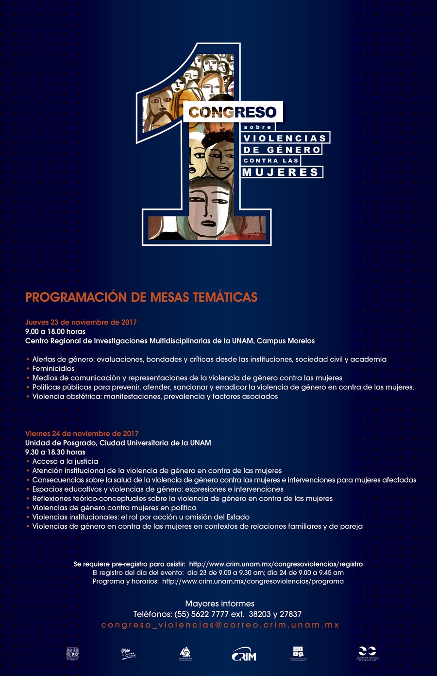 1er. CONGRESO SOBRE VIOLENCIAS DE GÉNERO CONTRA LA MUJER - Universidad ...