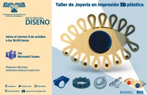 Taller de Joyería en impresión 3D plástica
