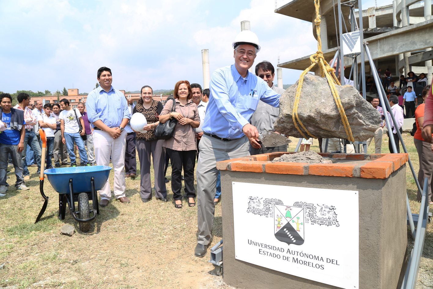 Reinicia la obra del nuevo edificio de la Facultad de Ciencias Químicas e Ingeniería