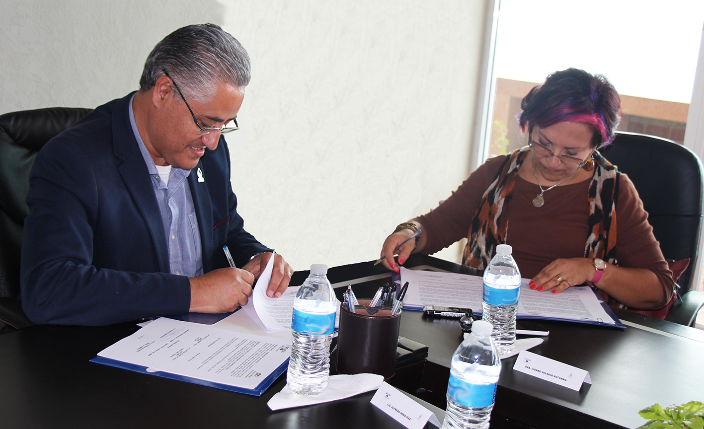 Firman convenio de colaboración UAEM y el Instituto de la Mujer para el Estado de Morelos