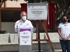 Inauguran edificio de la Preparatoria Número Seis de Tlaltizapán de la UAEM