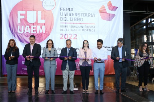 Inicia la Feria Universitaria del Libro 2022 en la UAEM