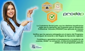 Infografía PRODEP 2021