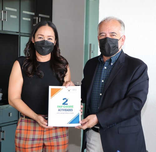 Rinde directora de la EES de Jonacatepec segundo informe de actividades