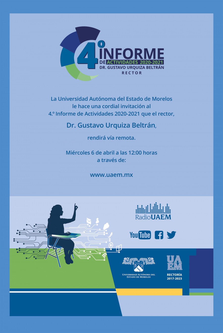 Rendirá rector de la UAEM su cuarto informe de actividades ...