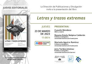 Presentación del Libro: Letras y trazos extremos