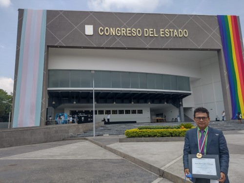 Reconoce Congreso del estado a investigador de la UAEM con el mérito ambiental
