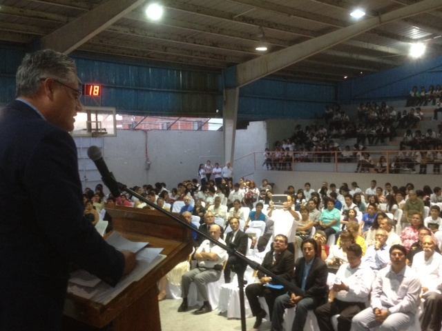 Inaugura Rector Alejandro Vera, SEAD-Yecapixtla
