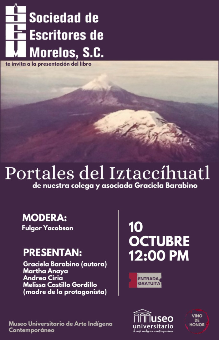 Presentación libro "Portales de Iztaccíhuatl"