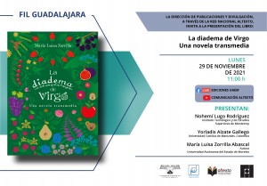 Presentación del libro: La diadema de Virgo, una novela transmedia