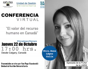Conferencia Virtual: "El valor del recurso humano en Canadá"