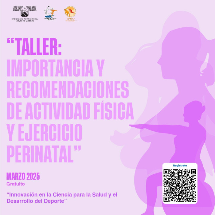 Taller: "Importancia y recomendaciones de actividad física y ejercicio perinatal"