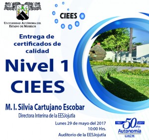 Entrega de certificados de calidad