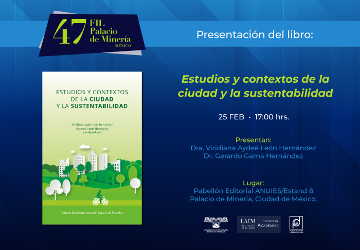 Presentación del libro: Estudios y contextos de la ciudad y la sustentabilidad