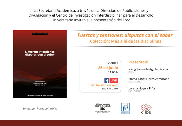 Presentación del libro: "Fuerzas y tensiones: disputas con el saber"