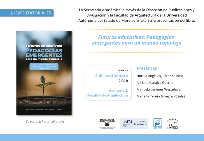 Futuros educativos: Pedagogías emergentes para un mundo complejo