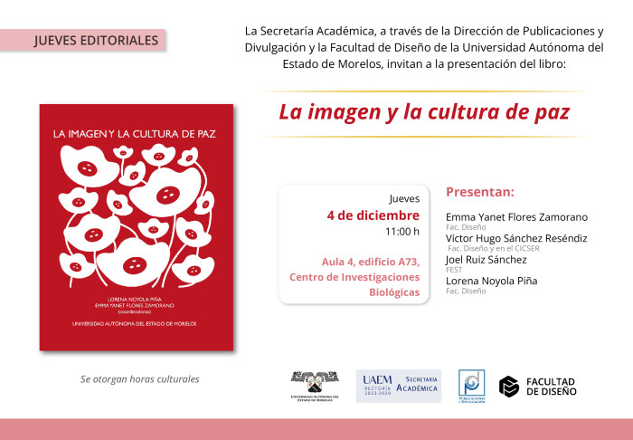 Presentación del libro: La imagen y la cultura de paz