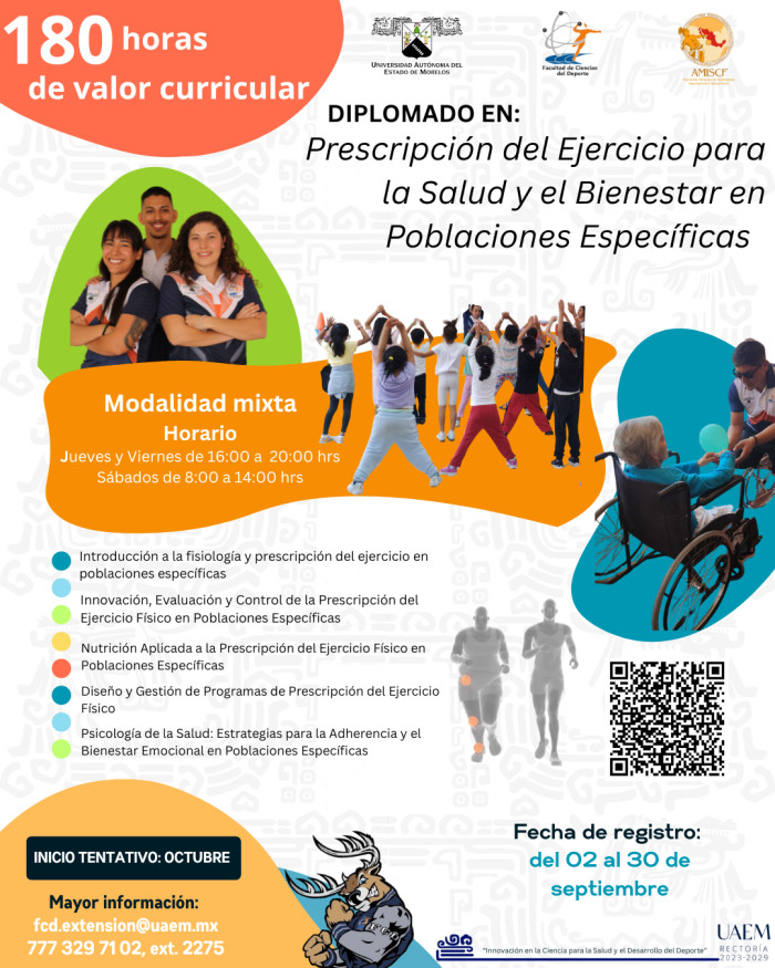 "Prescripción del Ejercicio para la Salud y el Bienestar en Poblaciones Específicas"