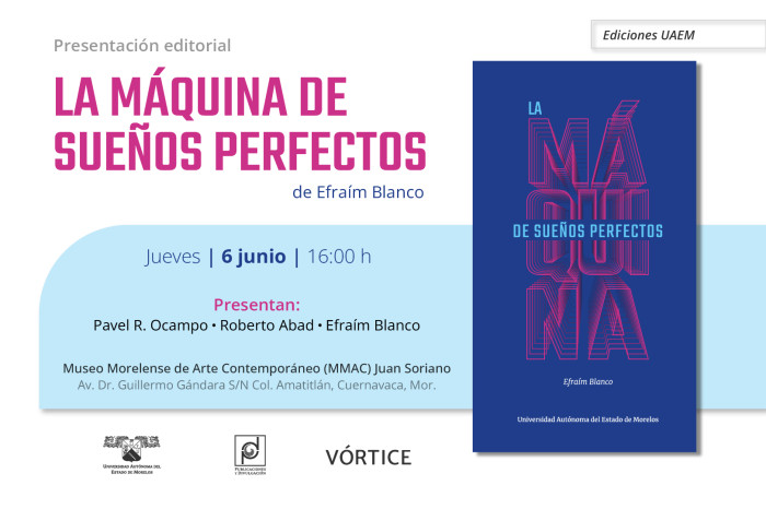 Presentación editorial: "La Máquina de sueños perfectos"