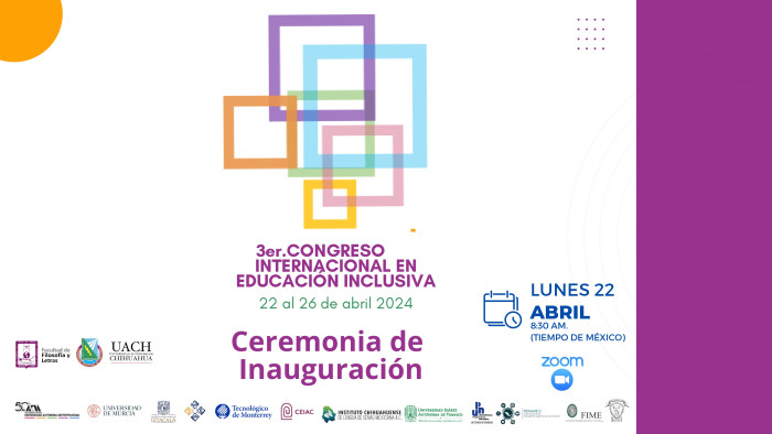 3er. Congreso Internacional en Educación Inclusiva