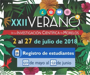 XXII Verano de la Investigación Científica en Morelos