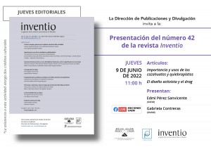 Presentación del número 42 de la revista Inventio