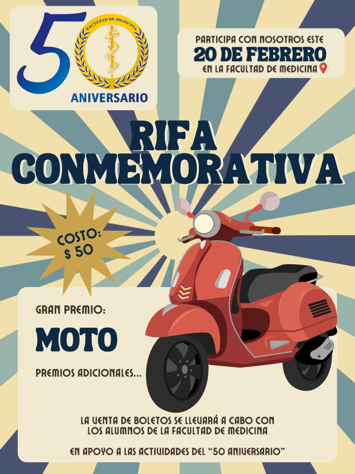 Rifa Conmemorativa 50 Aniversario