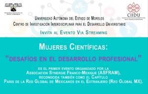 Mujeres Científicas: "DESAFÍOS EN EL DESARROLLO PROFESIONAL"