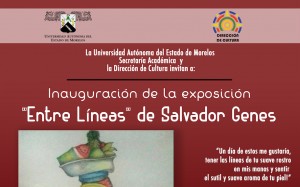 Inauguración de la exposición "Entre líneas" de Salvador Genes