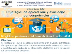 Curso-taller: Estrategias de aprendizaje y evaluación por competencias