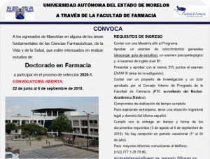 Doctorado en Farmacia 2020-1