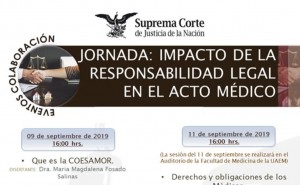 Jornada: Impacto de la Responsabilidad Legal en el Acto Médico