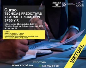 Curso: Técnicas Predictivas y Paramétricas con SPSS y R