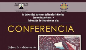 Conferencia sobre la colaboración en gráfica, poesía y música, de Alec Dempster y Raúl Eduardo González