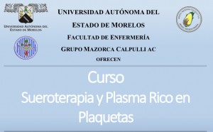 Curso: Sueroterapia y Plasma Rico en Plaquetas