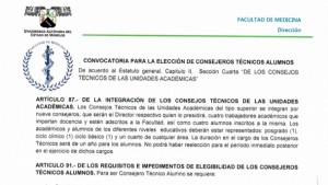 Convocatoria para la Elección de Consejeros Técnicos Alumnos 2020