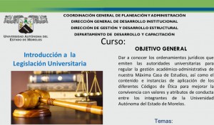 Curso: Introducción a la Legislación Universitaria