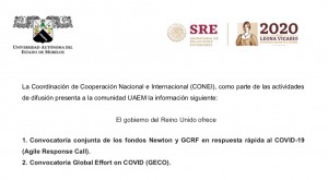 Convocatorias de Reino Unido para investigadores mexicanos en las áreas de la salud