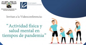 Videoconferencia: "Actividad física y salud mental en tiempos de pandemia"
