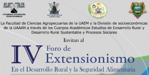 IV Foro de Extensionismo en el Desarrollo Rural y la Seguridad Alimentaria