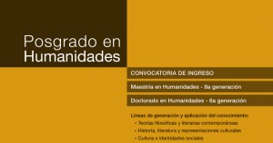 Maestría en Humanidades 8ª Generación