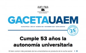 Gaceta UAEM núm. 496