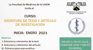 Curso: Escritura de Tesis y Artículo de Investigación - 2021