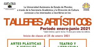 Talleres Artísticos Periodo Enero-Junio 2021