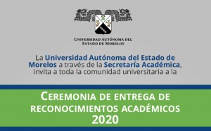 Ceremonia de Entrega de Reconocimientos Académicos 2020