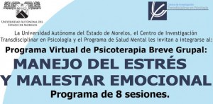 Programa Virtual de Psicoterapia Breve Grupal: Manejo del Estrés y Malestar Emocional