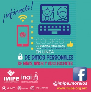 Código de buenas prácticas para orientar el tratamiento en línea de datos personales de niñas, niños y adolescentes